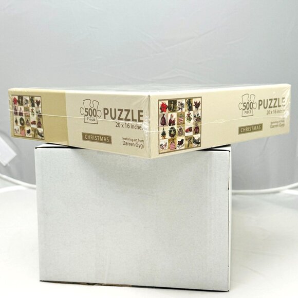 Darren Gygi Christmas 500-Piece Puzzle 20"x16" Sullivans Home Collection Art - Picture 5 of 5
